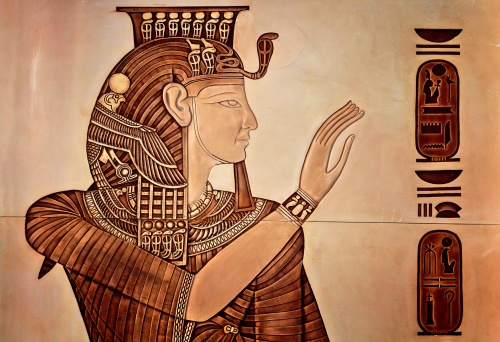 Queen Nefertiti - Stone boards souvenir from Egypt