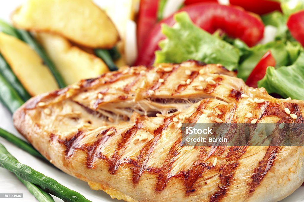 Kurczak posiłek - Zbiór zdjęć royalty-free (Filet)
