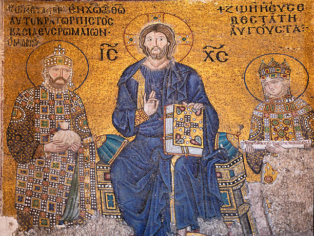 istock Mosaic image of Jesus Christ 181081589