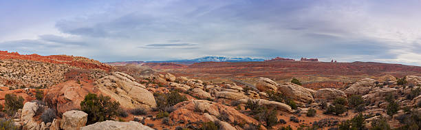 istock Salt Valley Overlook, Arches National Park, Moab, Utah, USA 181081776
