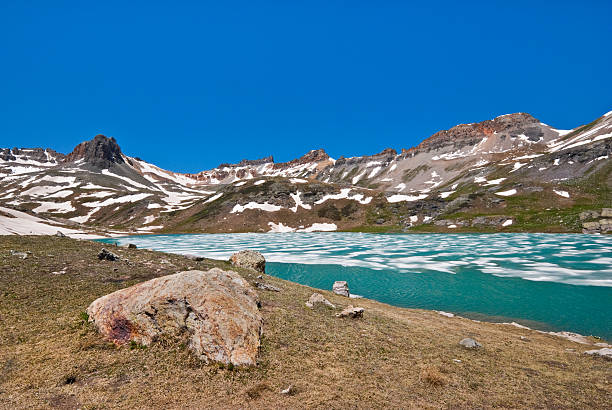 istock Upper Ice Lake and Surrounding Peaks 181081844