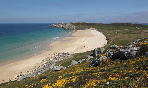 istock Pen hat beach in Brittany, France 181082056