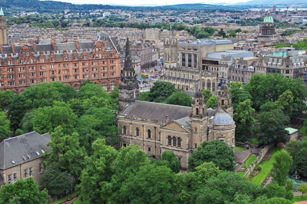 istock The vintage building in Edinburgh, Scotland, UK 1810828552