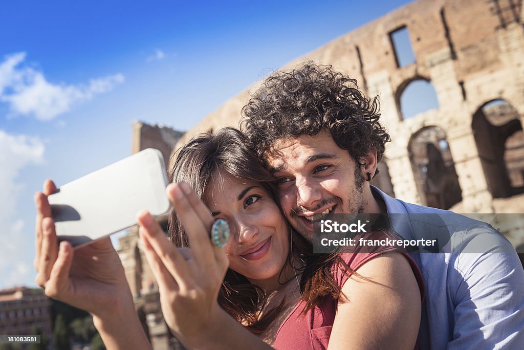 tourist in rome  20-29 Years Stock Photo