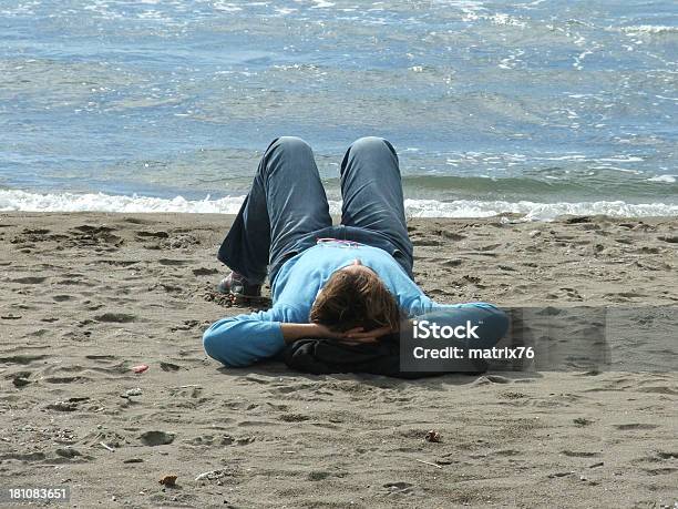 Relax On The Beach Stock Photo - Download Image Now - Adult, Artist's Model, Beach