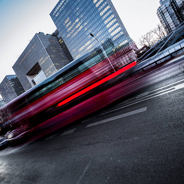 istock Traffic trough Business District 181083820