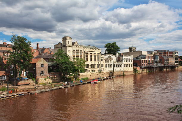 istock The river in York of England, UK 1810843222