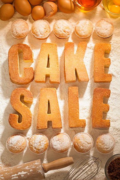 istock CAKE SALE made from sponge amongst ingredients 181084471