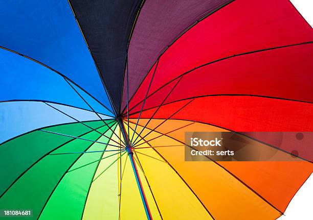 Under Colorful Umbrella Stock Photo - Download Image Now - Umbrella, LGBTQIA Pride Event, Pride
