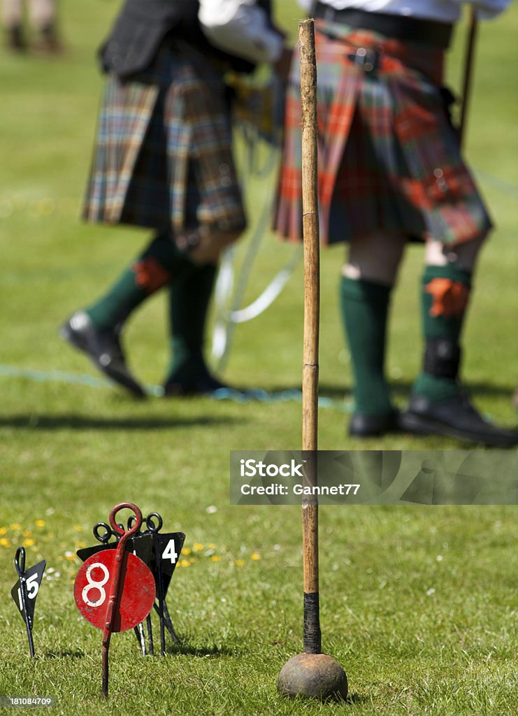 Martillo utiliza en juegos de las Highlands, en Escocia para eventos - Foto de stock de Cultura escocesa libre de derechos