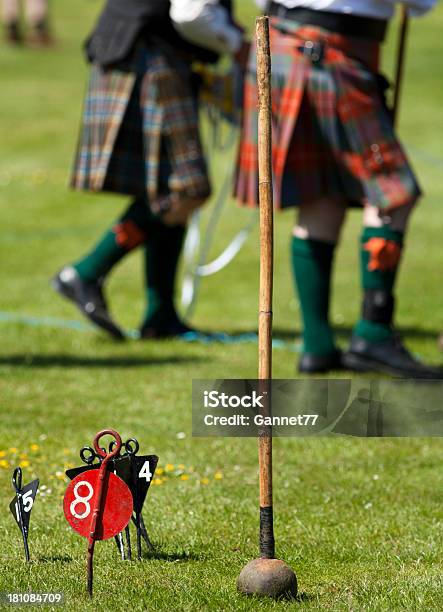Foto de Martelo Usado Em Highland Games Eventos Na Escócia e mais fotos de stock de Cultura escocesa - Cultura escocesa, Escócia, Arremesso do Martelo