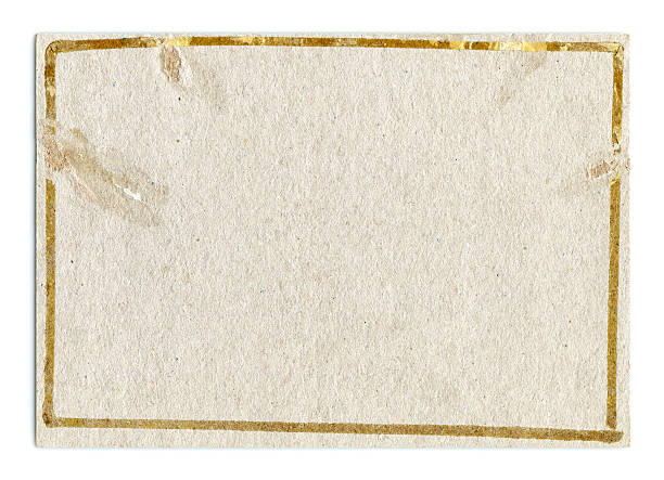 istock Grunge paper frame textured background isolated 181084972