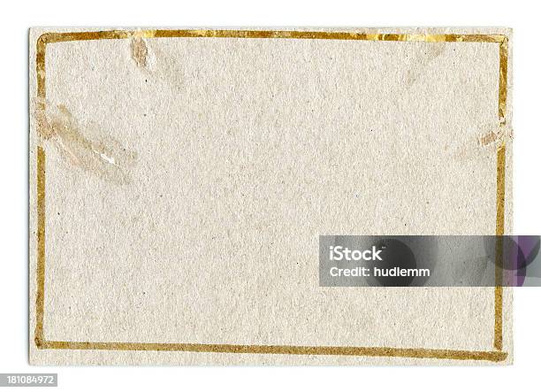 Moldura Grunge Textura - Fotografias de stock e mais imagens de Amarelo - Amarelo, Antigo, Arranhado