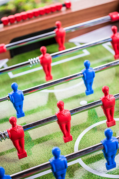 istock Calcetto foosball table football 181085347