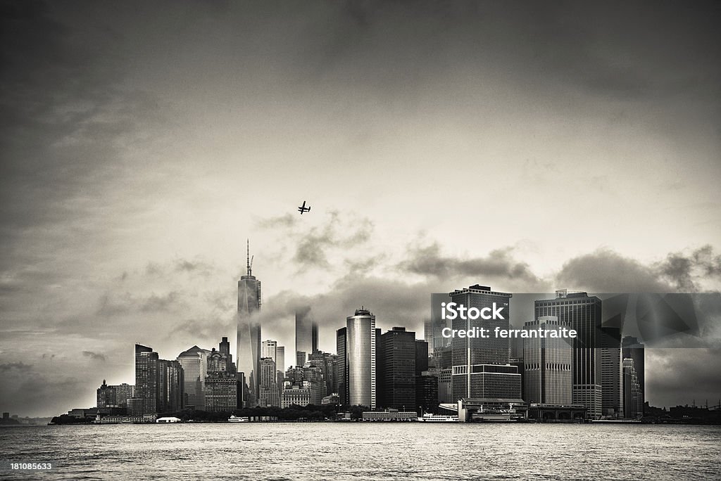 雨のニューヨークシティーの街並み - Horizonのロイヤリティフリーストックフォト