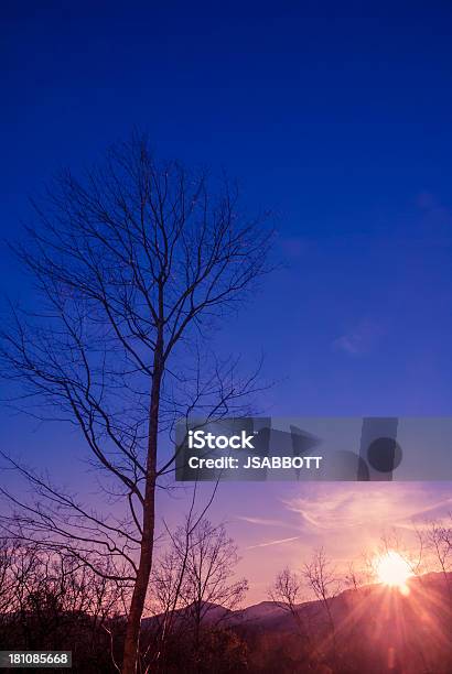 Дымчатый Гора Sunrise — стоковые фотографии и другие картинки Зима - Зима, Gatlinburg, Большие Дымные горы