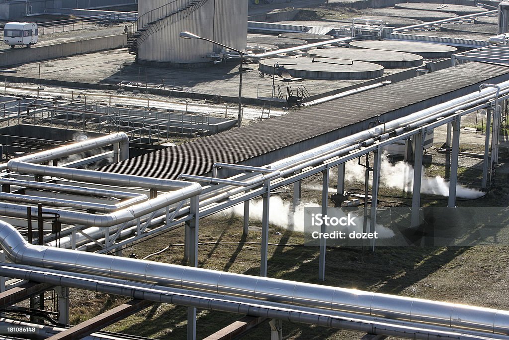 Refinería de petróleo - Foto de stock de Cambio climático libre de derechos