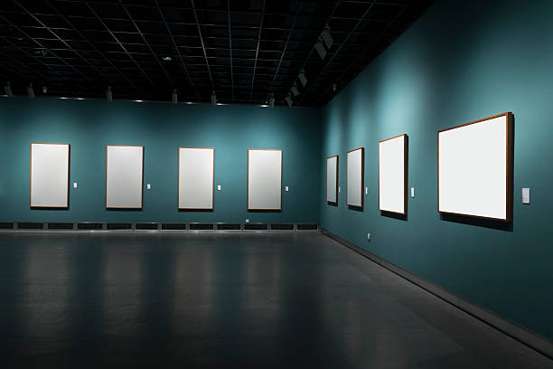 istock gallery in art museum 181086378