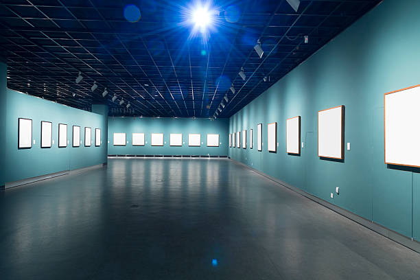 istock gallery in art museum 181086722