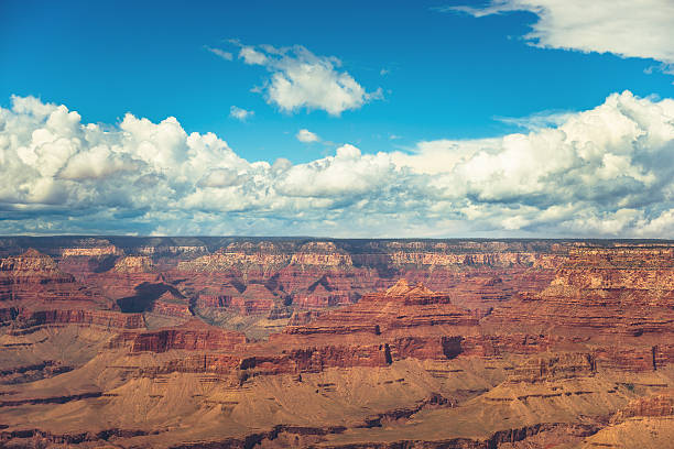 Grand Canyon National Park, USA, UNESCO World Heritage Site - view of the canyon at sunset