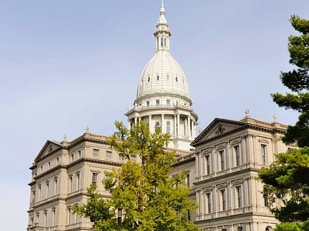 istock Capitol Building, Lansing Michigan 181087466