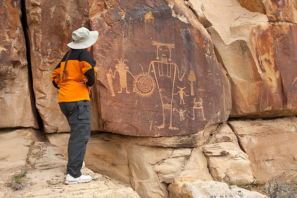 McKee Spring petroglyphs Dinosaur National Monument Utah