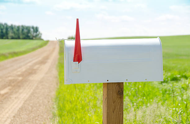 istock White Mailbox and Country Road 181088103