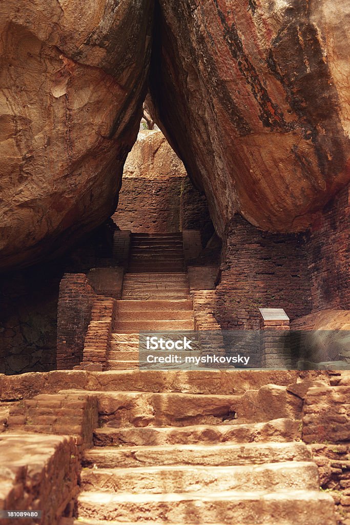 Sigiriya Eingang - Lizenzfrei Alt Stock-Foto