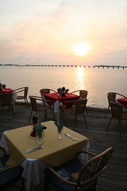 istock Dining on the Caribbean Sea 181089731