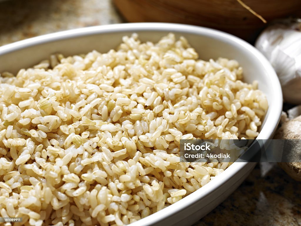 Arroz integral - Foto de stock de Arroz Integral royalty-free