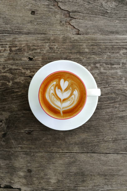 istock a cup of latte art coffee 1810906466