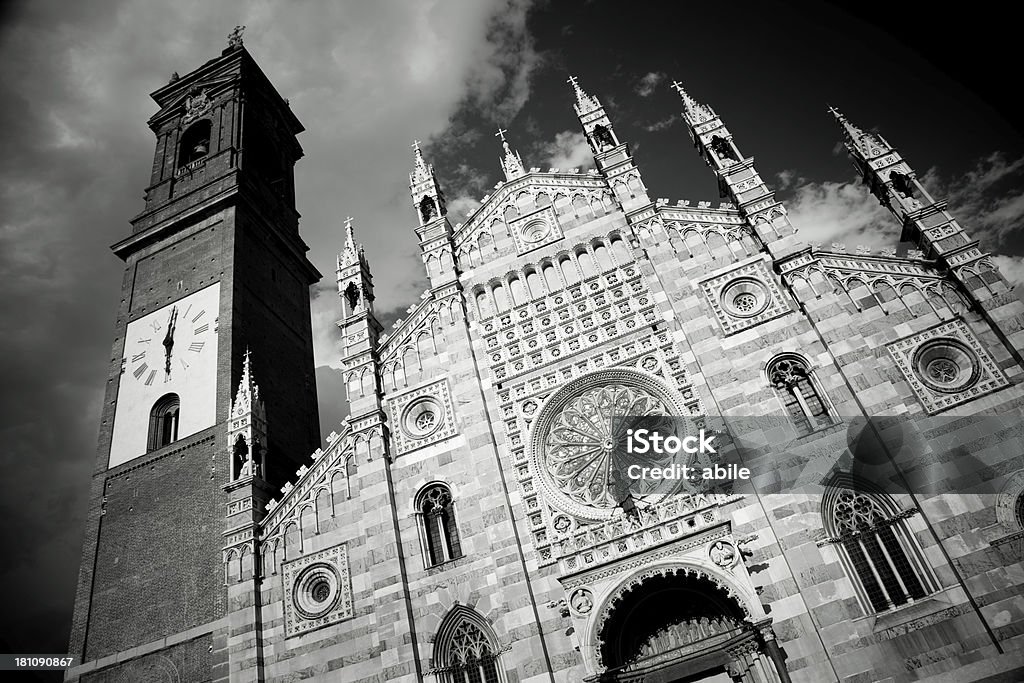 Facciata del Duomo di Monza - Foto stock royalty-free di Arte