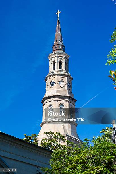 Chiesa Episcopale Di Saint Philip A Charleston Carolina Del Sud - Fotografie stock e altre immagini di Architettura