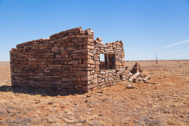 istock Sandstone rock house ruins 181091338