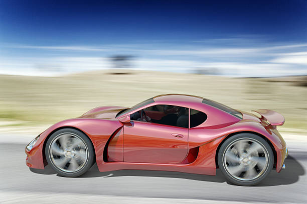 istock Red Sports Car 181091788