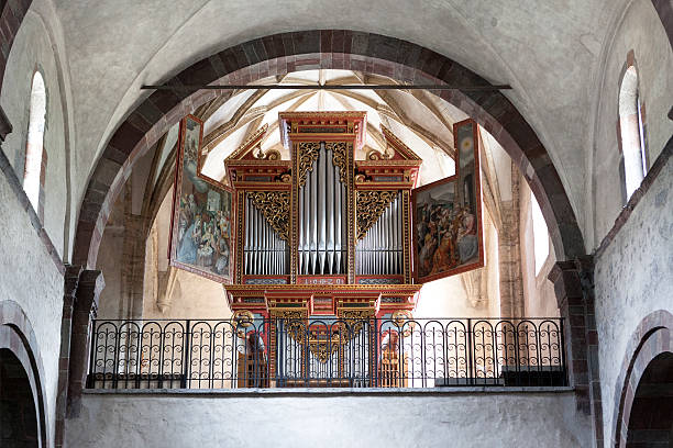 istock Large organ at Stiftskirche Innichen, San Candido 181092108