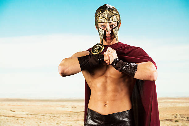 istock Portrait of a sparta warrior 181092243