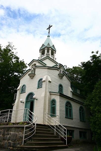 oratoire saint joseph du mont-royal - st joseph oratory foto e immagini stock