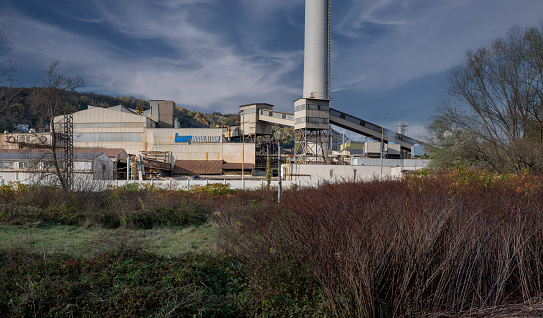 Crofton pulp and paper mill located on Vancouver Island.