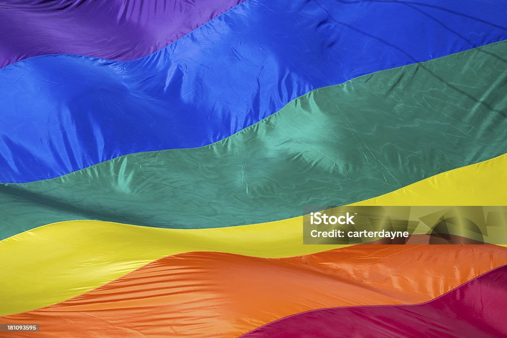 Seattle Wesoła Duma Tęczowa flaga - Zbiór zdjęć royalty-free (Pride - LGBTQI Event)