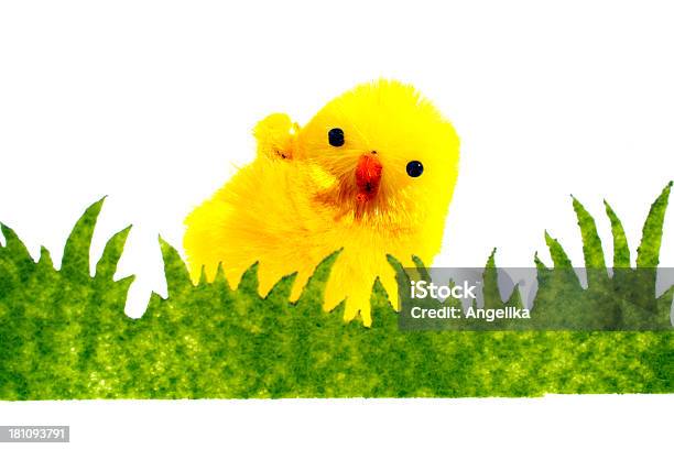 부활제 Chick 흰색 바탕에 그림자와 0명에 대한 스톡 사진 및 기타 이미지 - 0명, 귀여운, 노랑