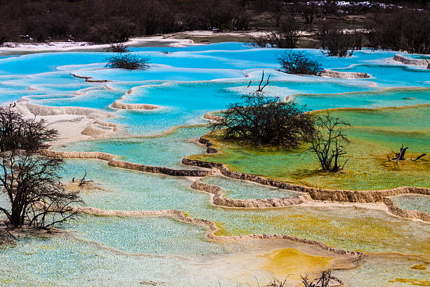 istock Huanglong National Park, Sichuan, China 181094435