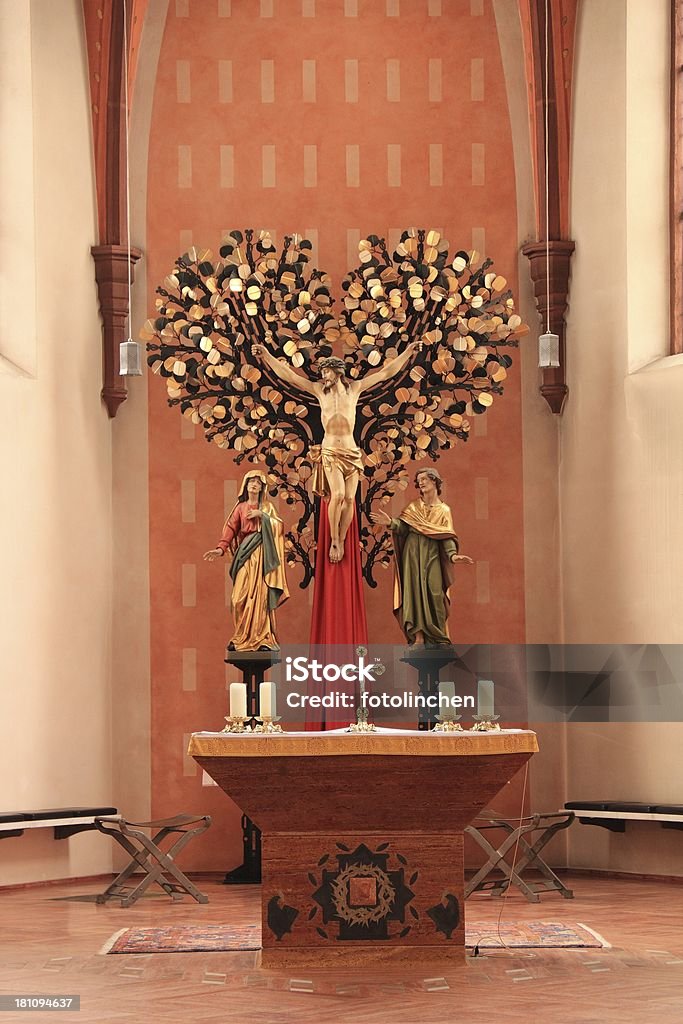St. St martin's church-warsaw Bad Bergzabern - Lizenzfrei Altar Stock-Foto