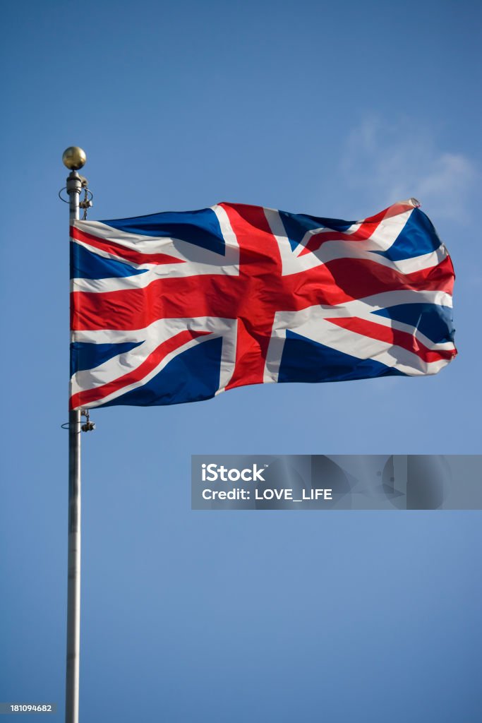 Bandeira da Grã-Bretanha - Royalty-free Bandeira da Grã-Bretanha Foto de stock