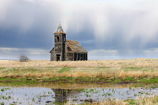 istock Old Church in Ghost Town 181094860