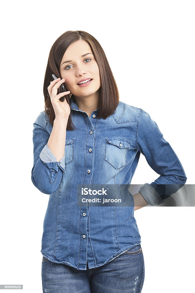 Retrato de mujer joven belleza - Foto de stock de 18-19 años libre de derechos