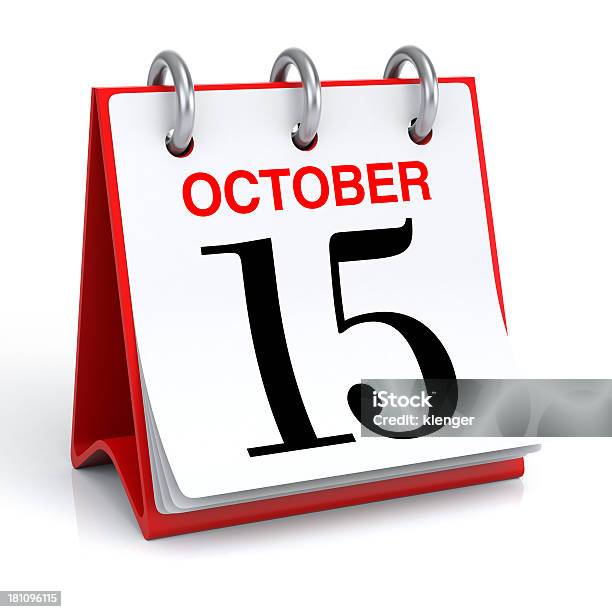 Października 2013 Kalendarz - zdjęcia stockowe i więcej obrazów Liczba 15 - Liczba 15, Październik, Kalendarz