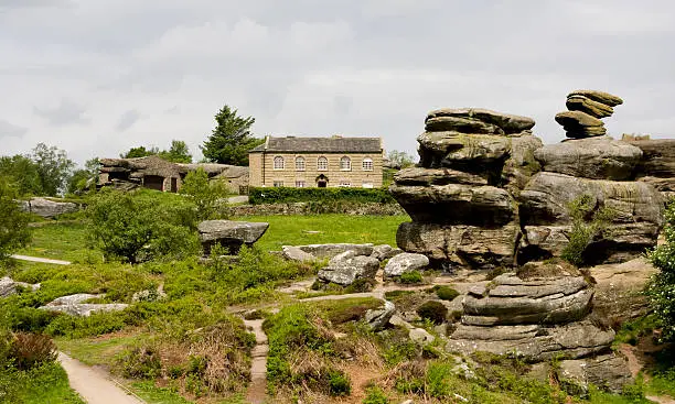 Photo of Brimham Rocks near Harrogate in Yorkshire