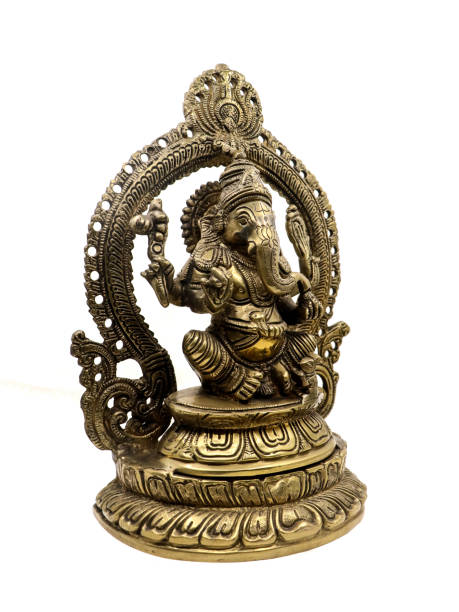 istock lord ganesh golden statue 1810963958