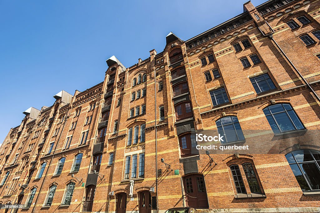 Hamburger Speicherstadt - Lizenzfrei Architektur Stock-Foto